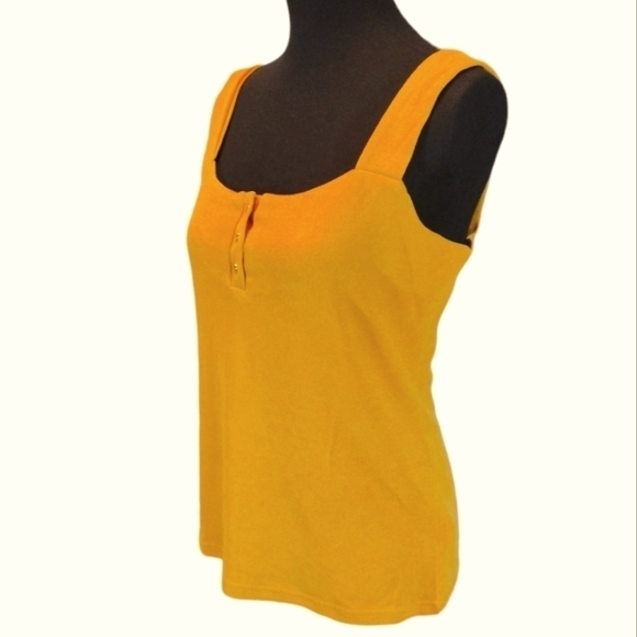 WOMEN'S Venetian Mustard Top - Picture 1 of 5
